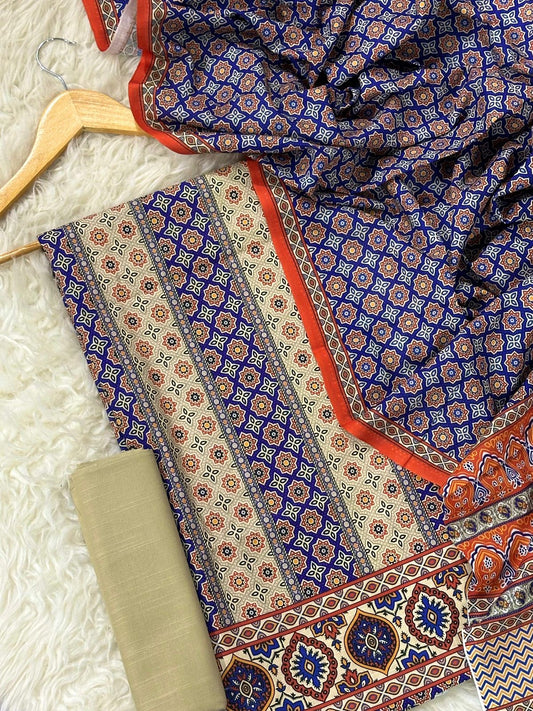 GUL AHMAD KHADDAR THREE PIECE