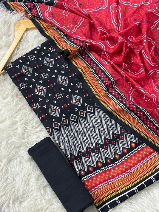GUL AHMAD KHADDAR THREE PIECE