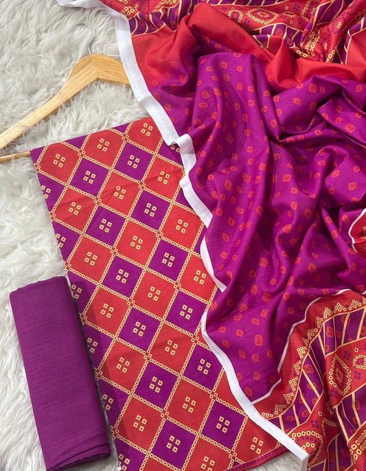 GUL AHMAD KHADDAR THREE PIECE