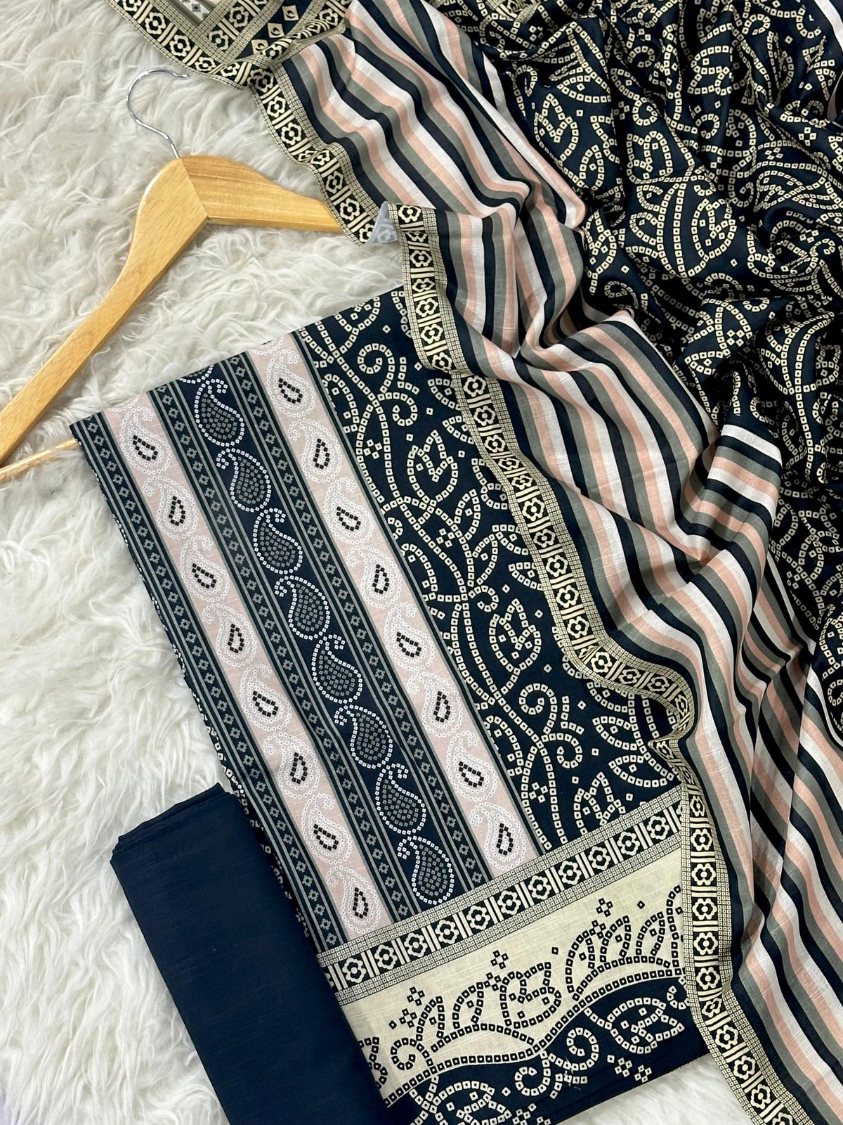 GUL AHMAD KHADDAR THREE PIECE
