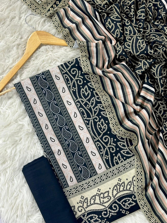 GUL AHMAD KHADDAR THREE PIECE