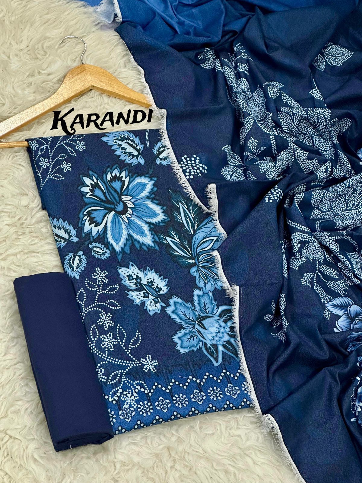 NOOR E NAZAR BINT E NAZ KORANDI THREE PIECE