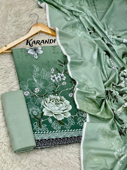 NOOR E NAZAR BINT E NAZ KORANDI THREE PIECE