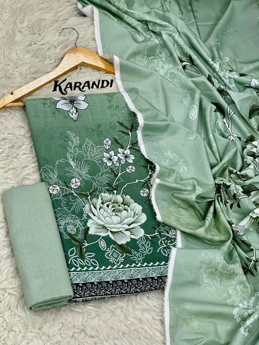 NOOR E NAZAR BINT E NAZ KORANDI THREE PIECE