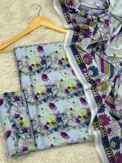 NISHAT LINEN VISCOSE THREE PIECE