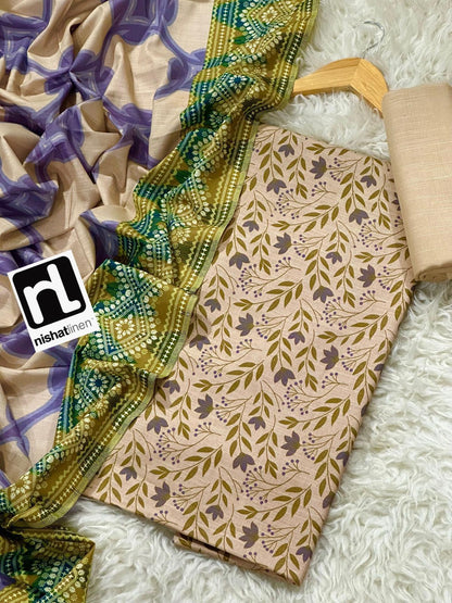 NISHAT KHADDAR THREE PIECE