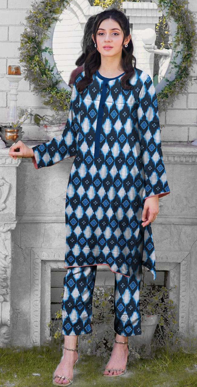 SANA SAFINA KHADDAR TWO PIECE