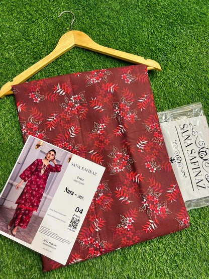 SANA SAFINA KHADDAR TWO PIECE