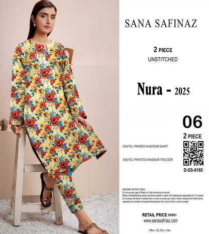 SANA SAFINA KHADDAR TWO PIECE