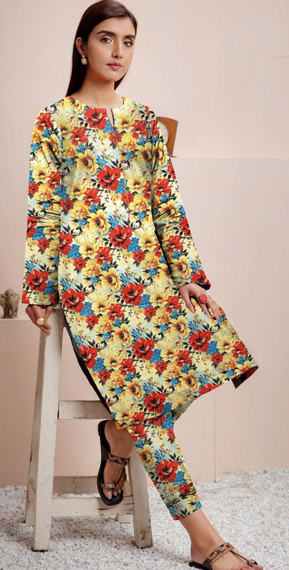 SANA SAFINA KHADDAR TWO PIECE