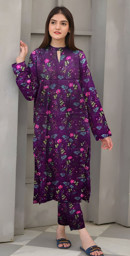 SANA SAFINA KHADDAR TWO PIECE