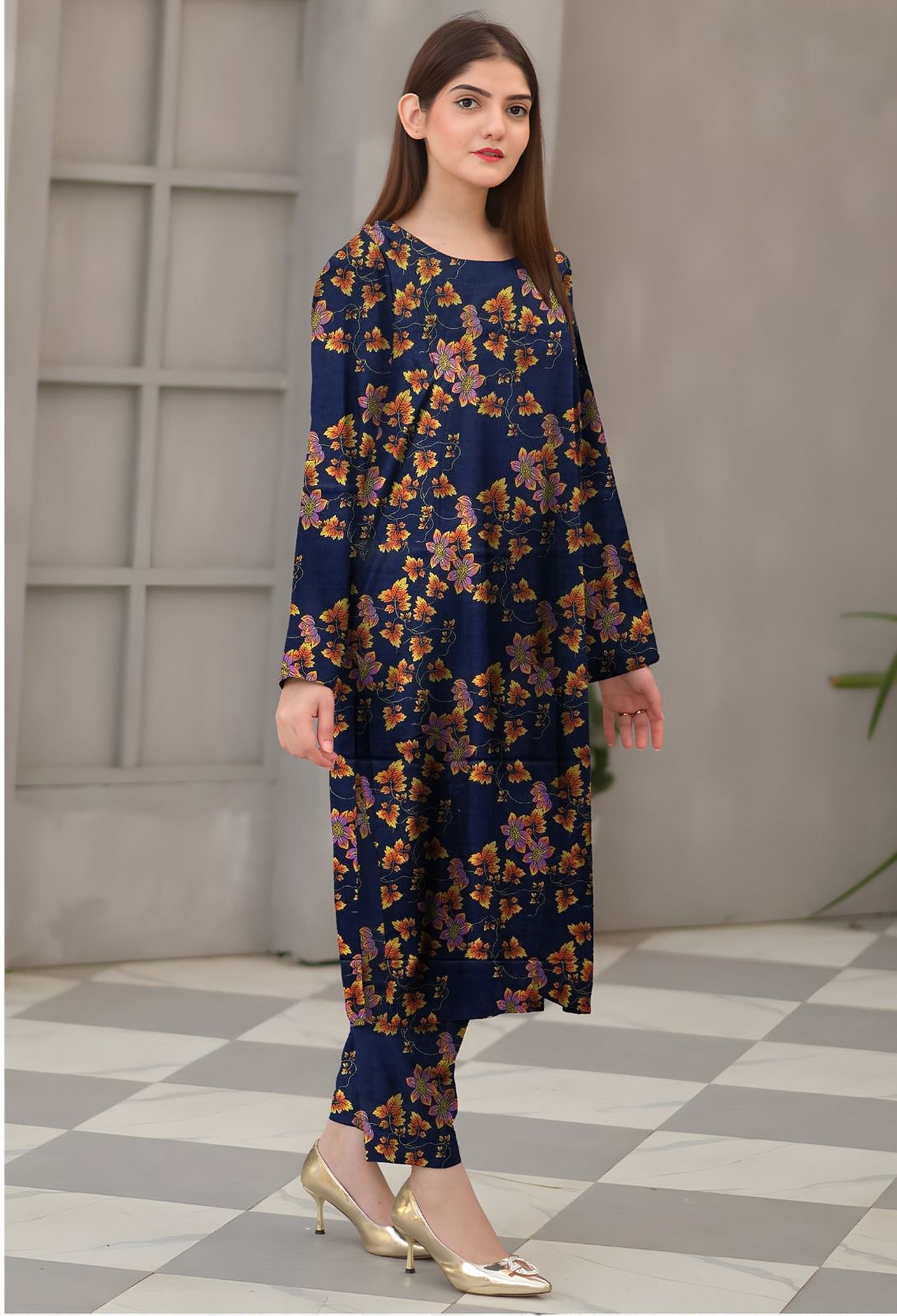 NISHAT KHADDAR TWO PIECE
