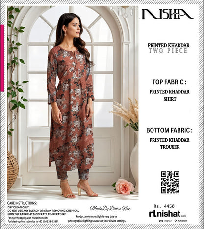 NISHAT KHADDAR TWO PIECE