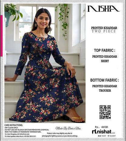 NISHAT KHADDAR TWO PIECE
