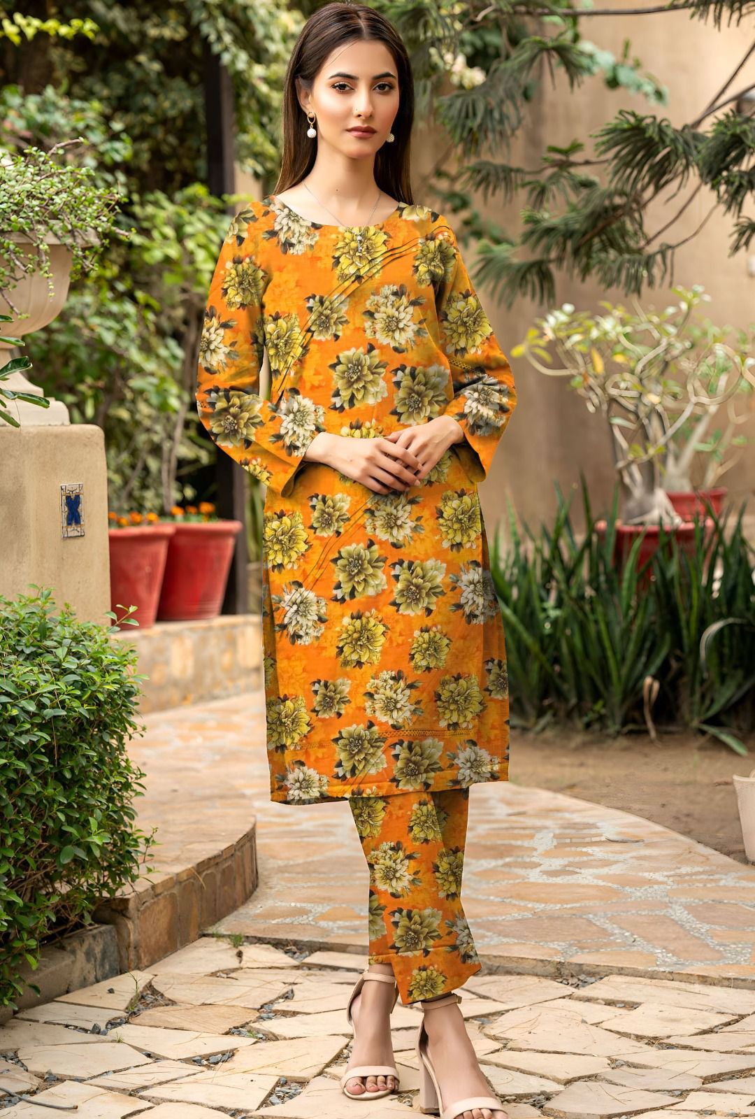 NISHAT KHADDAR TWO PIECE