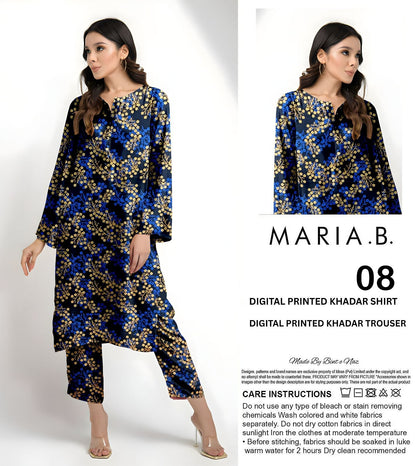 MARIA.B KHADDAR TWO PIECE