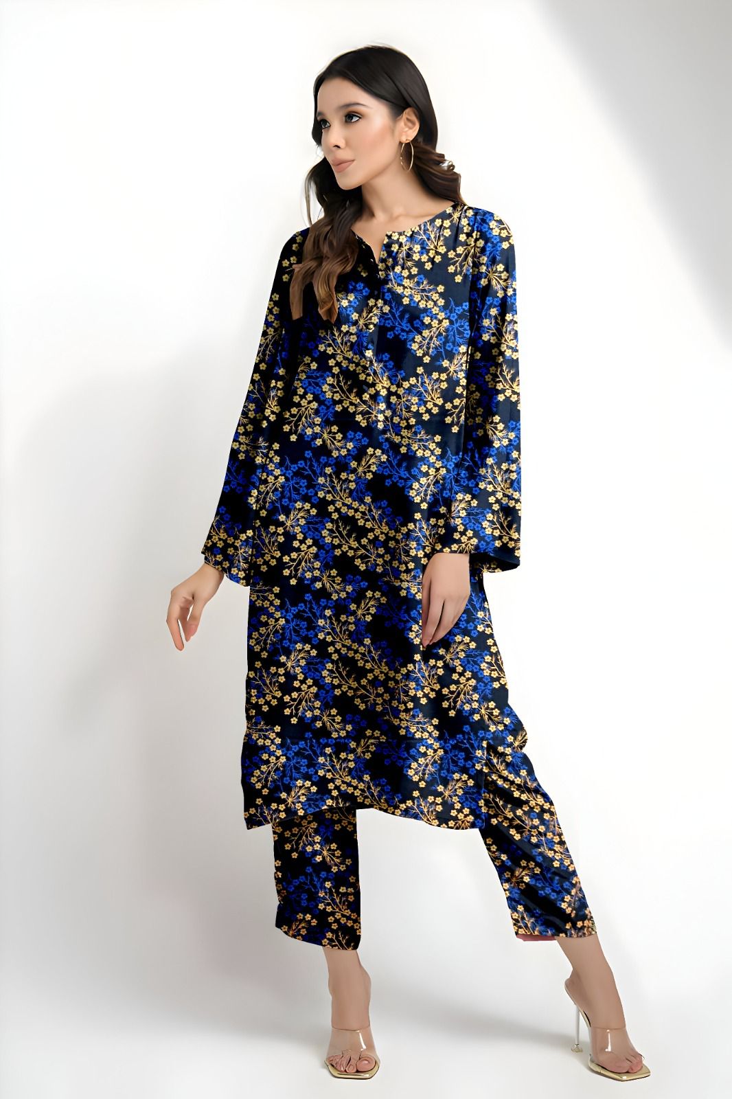 MARIA.B KHADDAR TWO PIECE