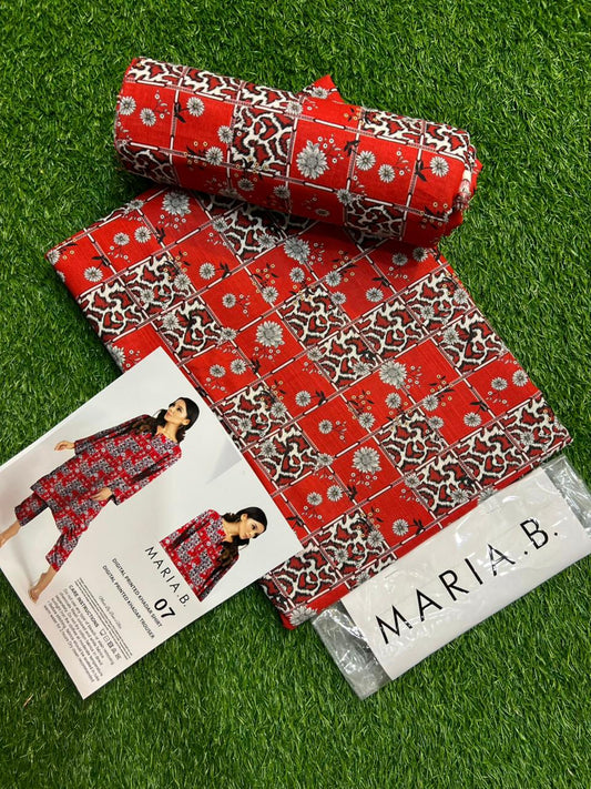 MARIA.B KHADDAR TWO PIECE