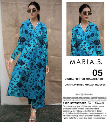 MARIA.B KHADDAR TWO PIECE