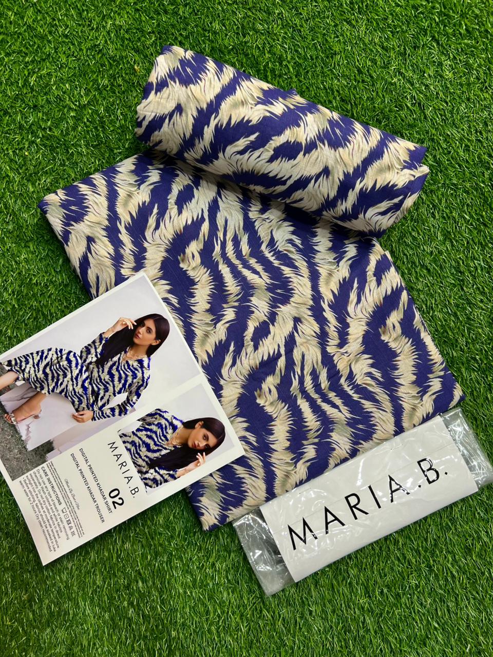 MARIA.B KHADDAR TWO PIECE