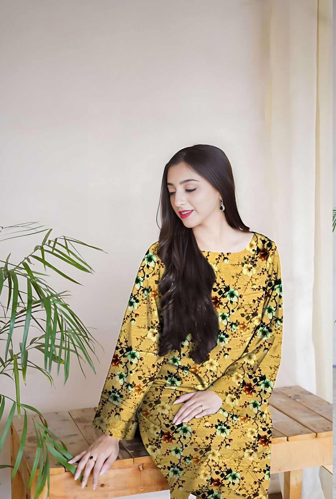 MARIA.B KHADDAR TWO PIECE