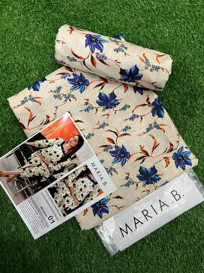 MARIA.B KHADDAR TWO PIECE