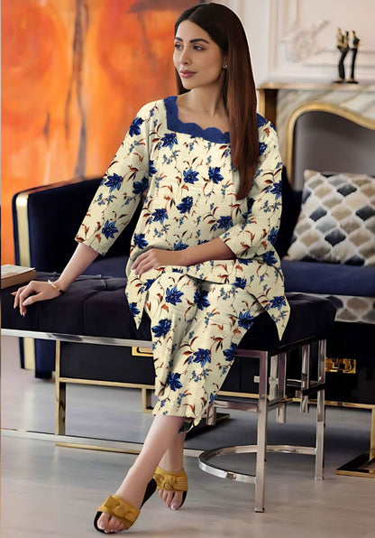 MARIA.B KHADDAR TWO PIECE