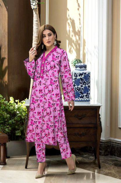 MARIA.B KHADDAR TWO PIECE