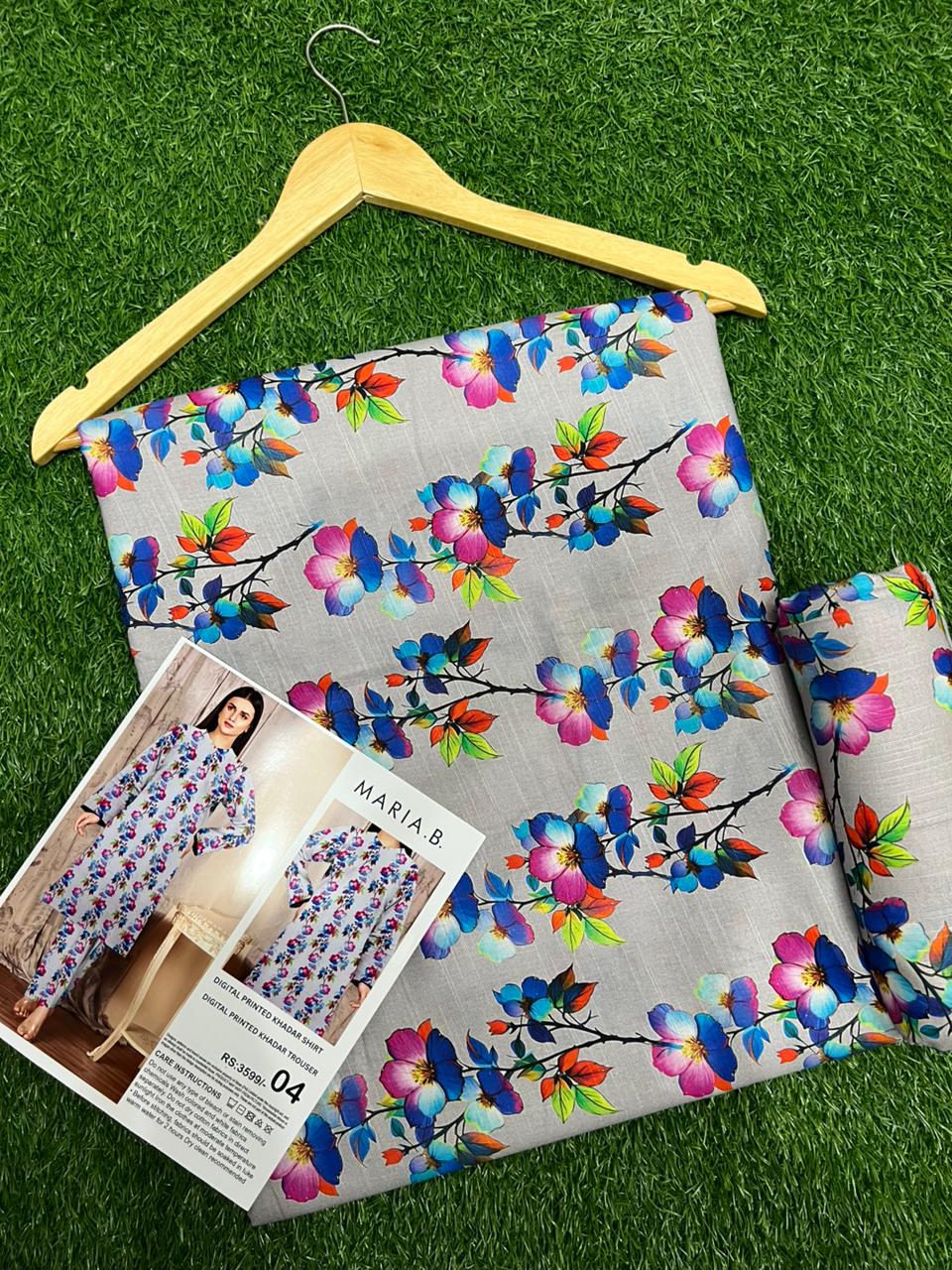 MARIA.B KHADDAR TWO PIECE