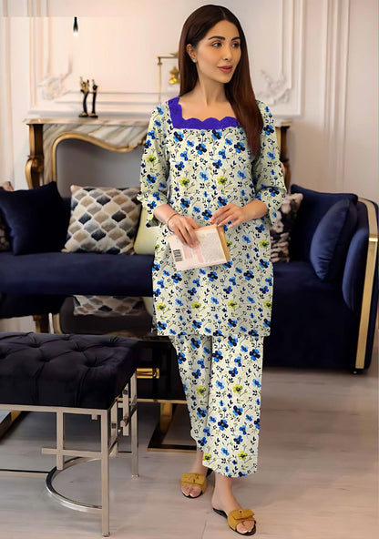 MARIA.B KHADDAR TWO PIECE