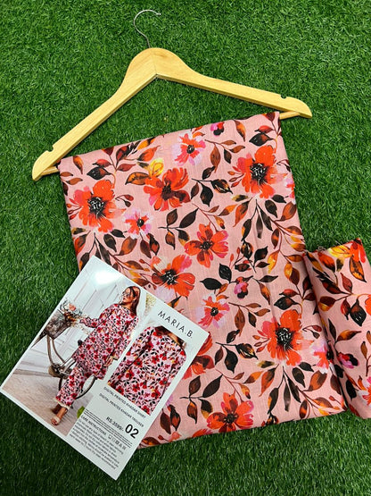 MARIA.B KHADDAR TWO PIECE