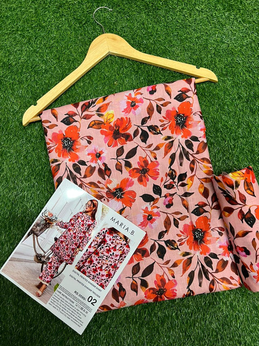 MARIA.B KHADDAR TWO PIECE