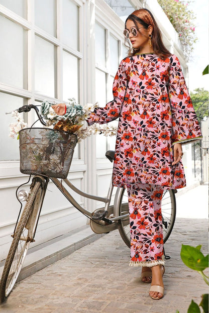 MARIA.B KHADDAR TWO PIECE