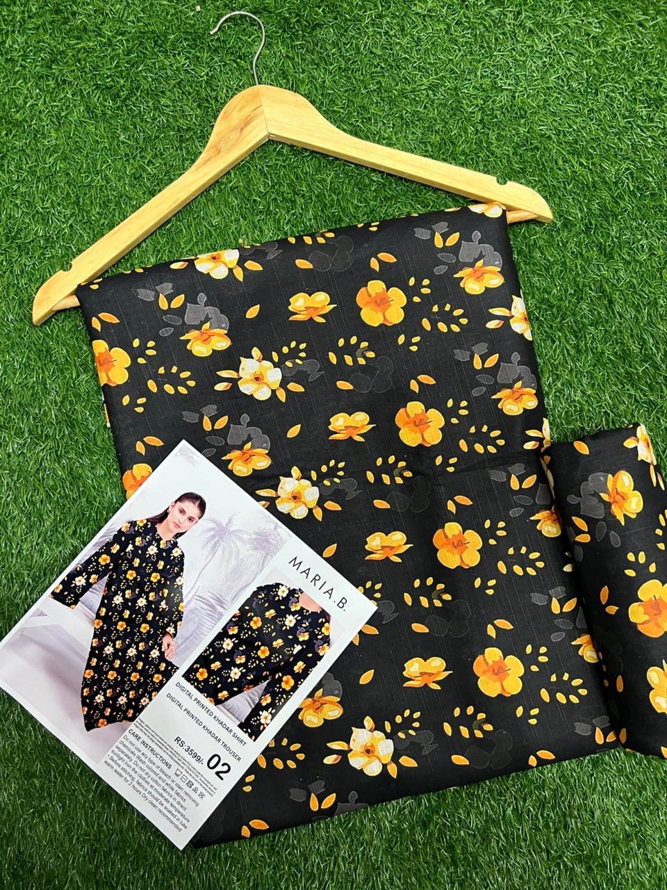 MARIA.B KHADDAR TWO PIECE