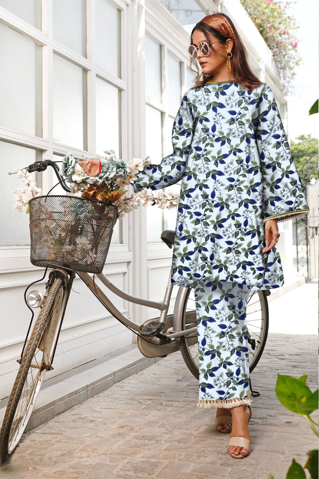 MARIA.B KHADDAR TWO PIECE