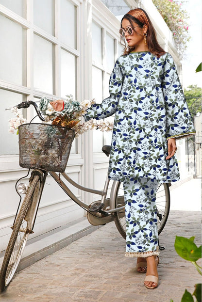 MARIA.B KHADDAR TWO PIECE