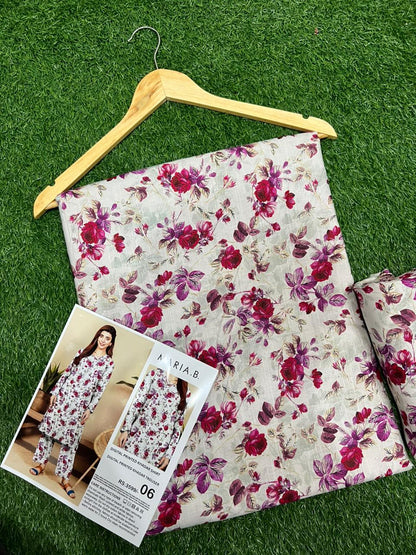 MARIA.B KHADDAR TWO PIECE