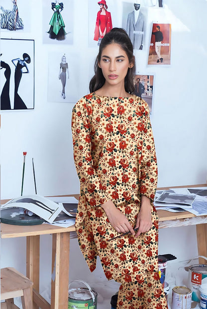 MARIA.B KHADDAR TWO PIECE