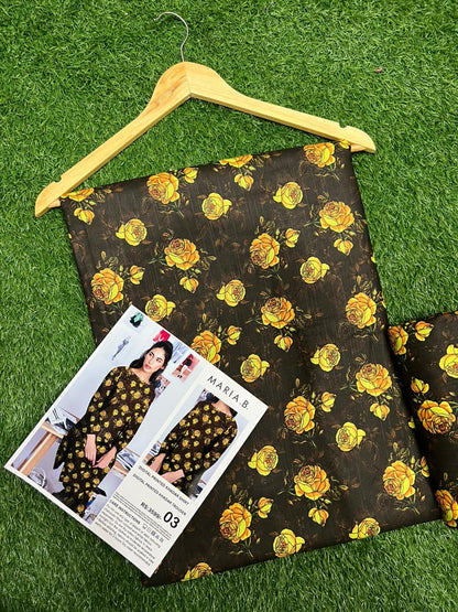 MARIA.B KHADDAR TWO PIECE