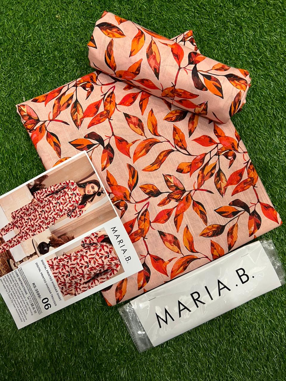 MARIA.B KHADDAR TWO PIECE