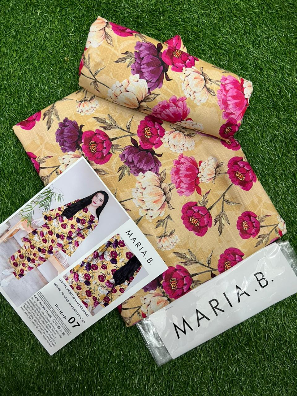 MARIA.B KHADDAR TWO PIECE