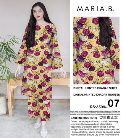 MARIA.B KHADDAR TWO PIECE