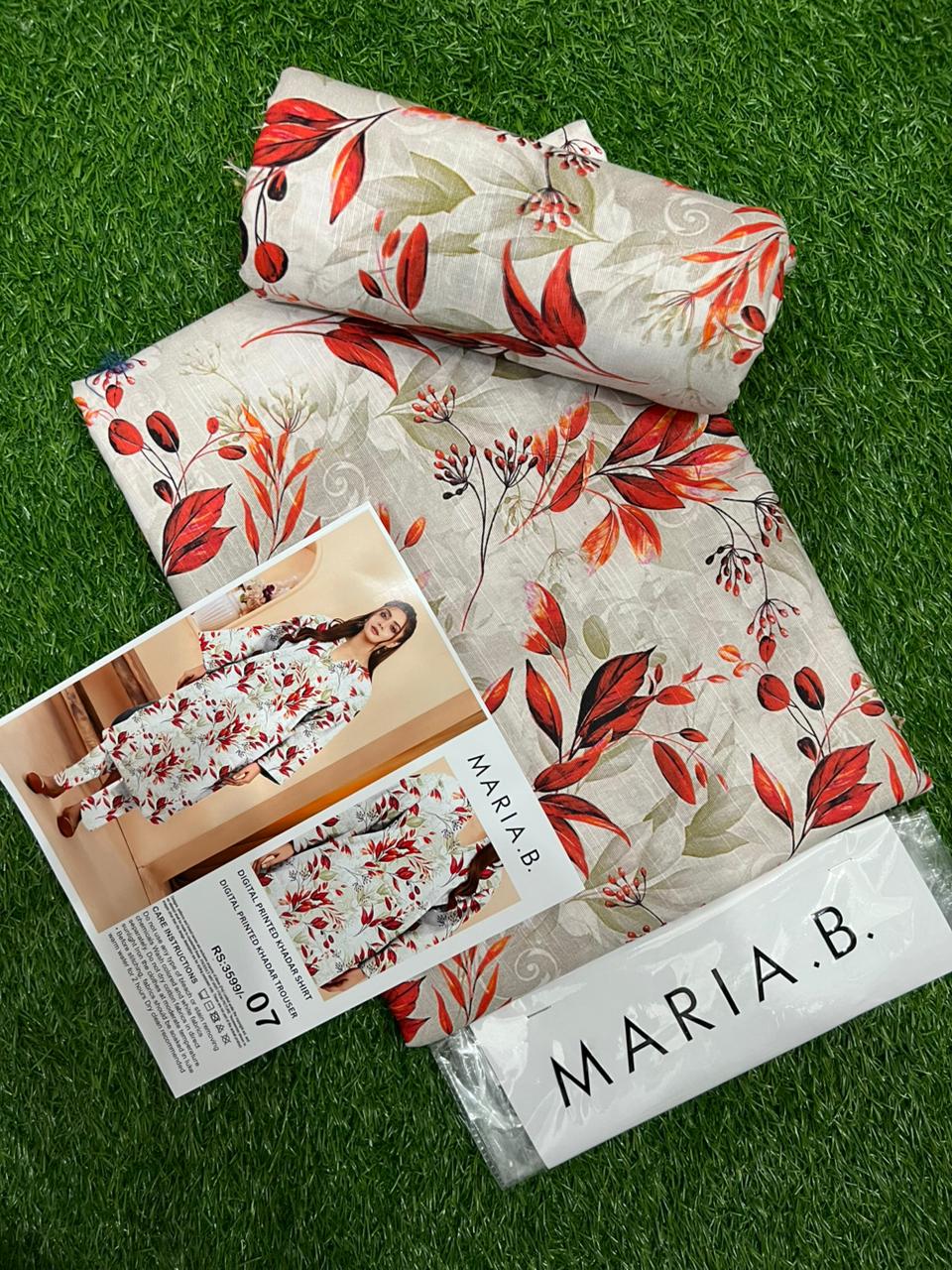 MARIA.B KHADDAR TWO PIECE