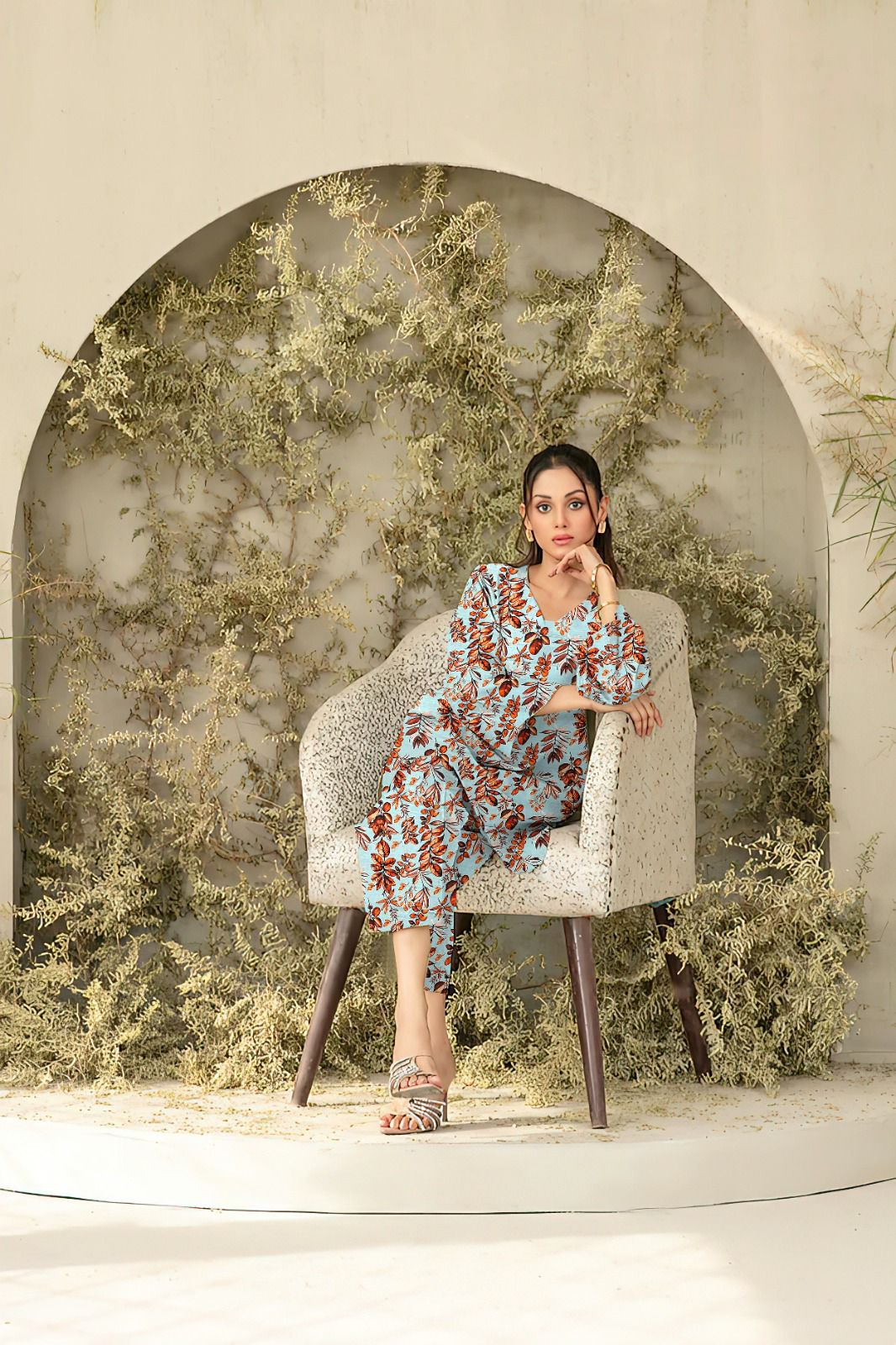 MARIA.B KHADDAR TWO PIECE