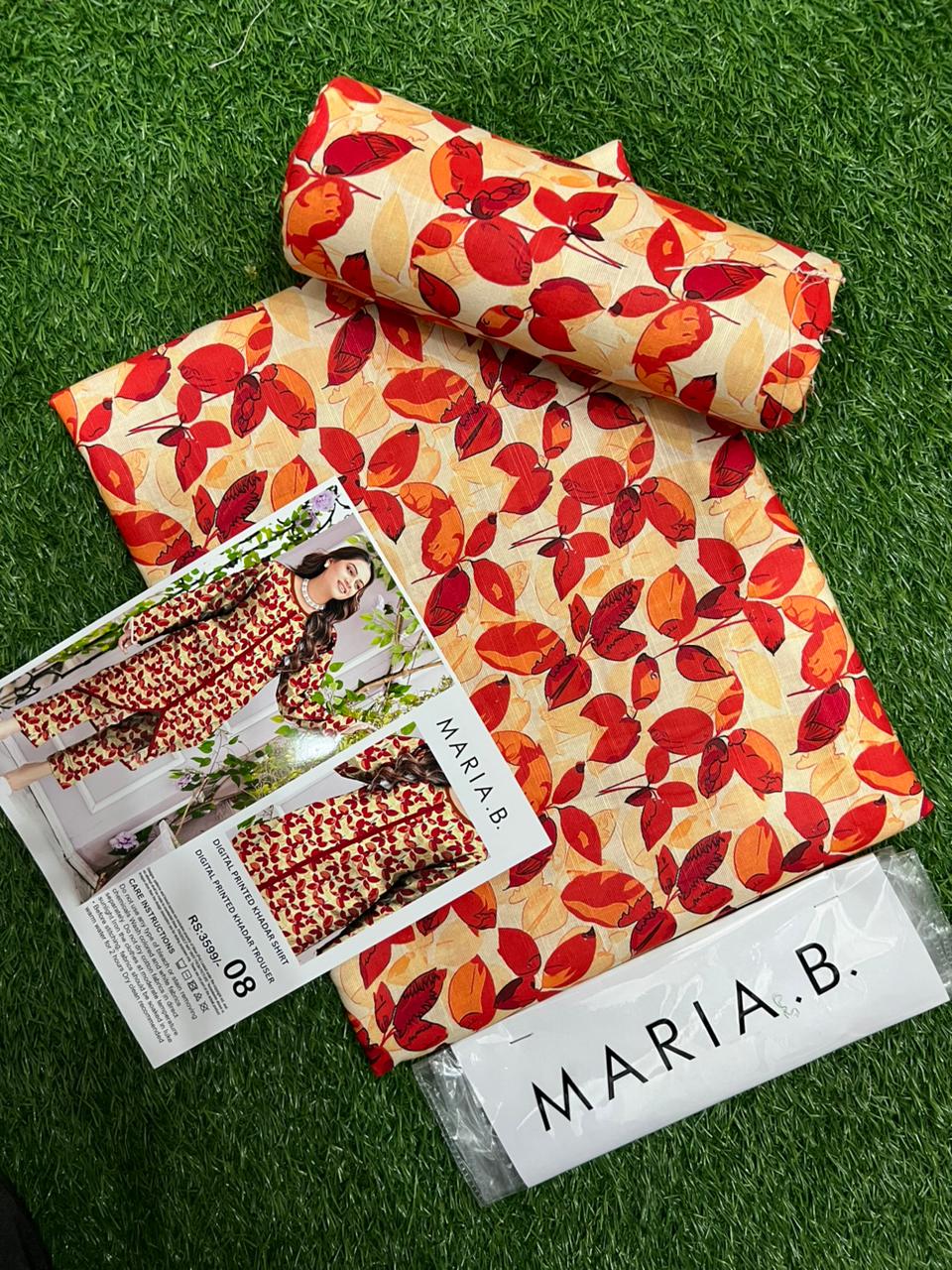 MARIA.B KHADDAR TWO PIECE