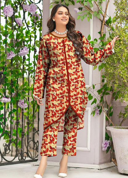 MARIA.B KHADDAR TWO PIECE