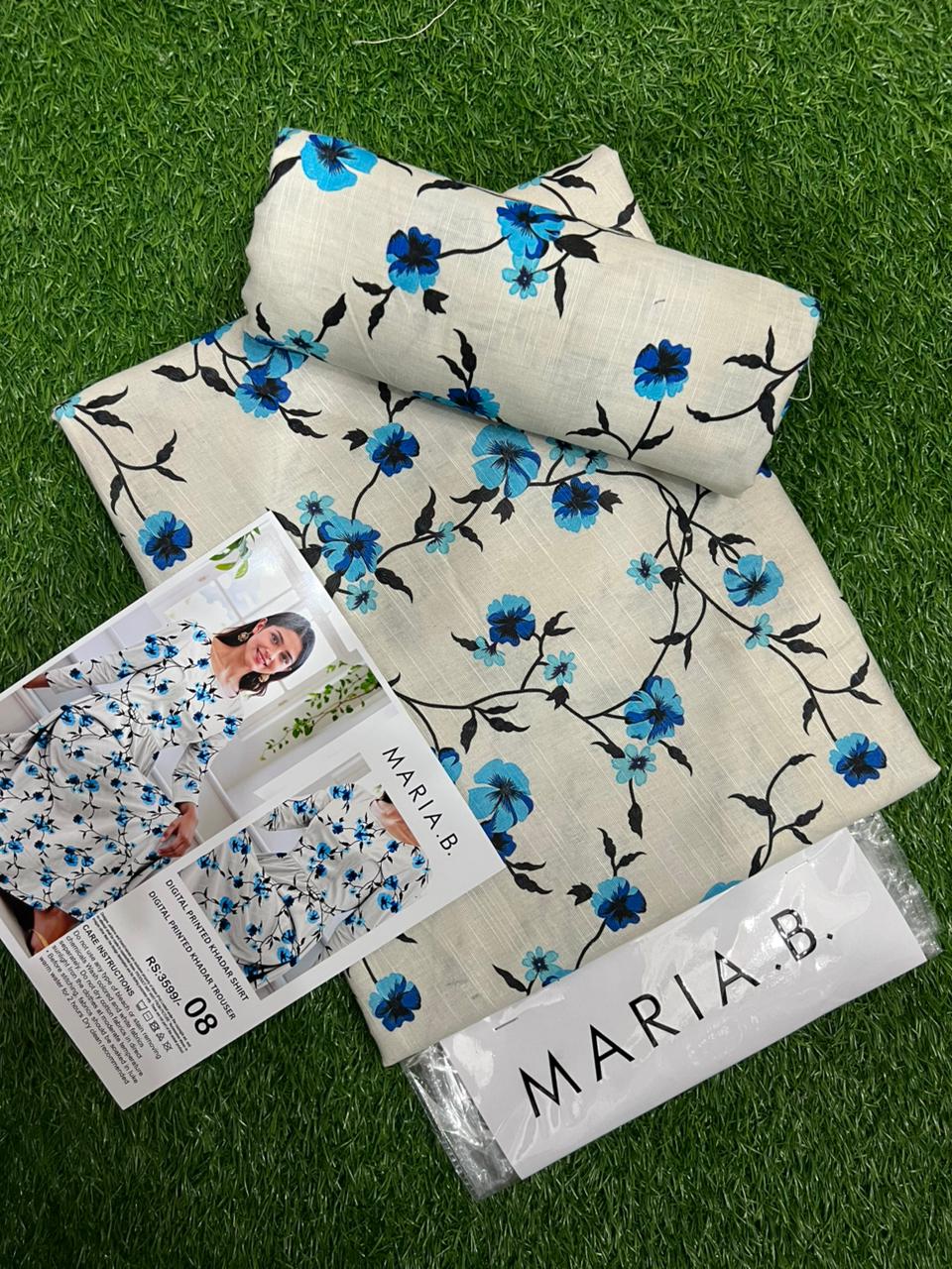 MARIA.B KHADDAR TWO PIECE