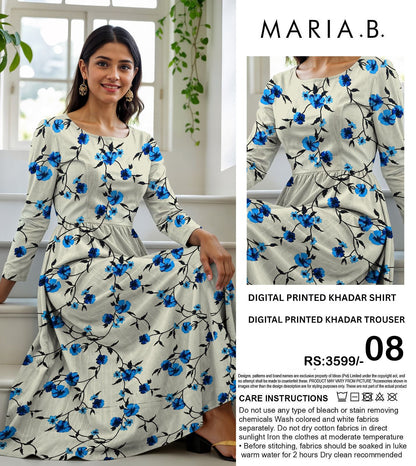 MARIA.B KHADDAR TWO PIECE