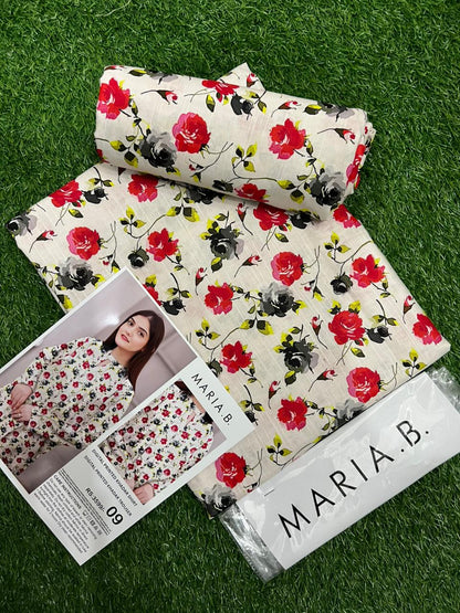 MARIA.B KHADDAR TWO PIECE