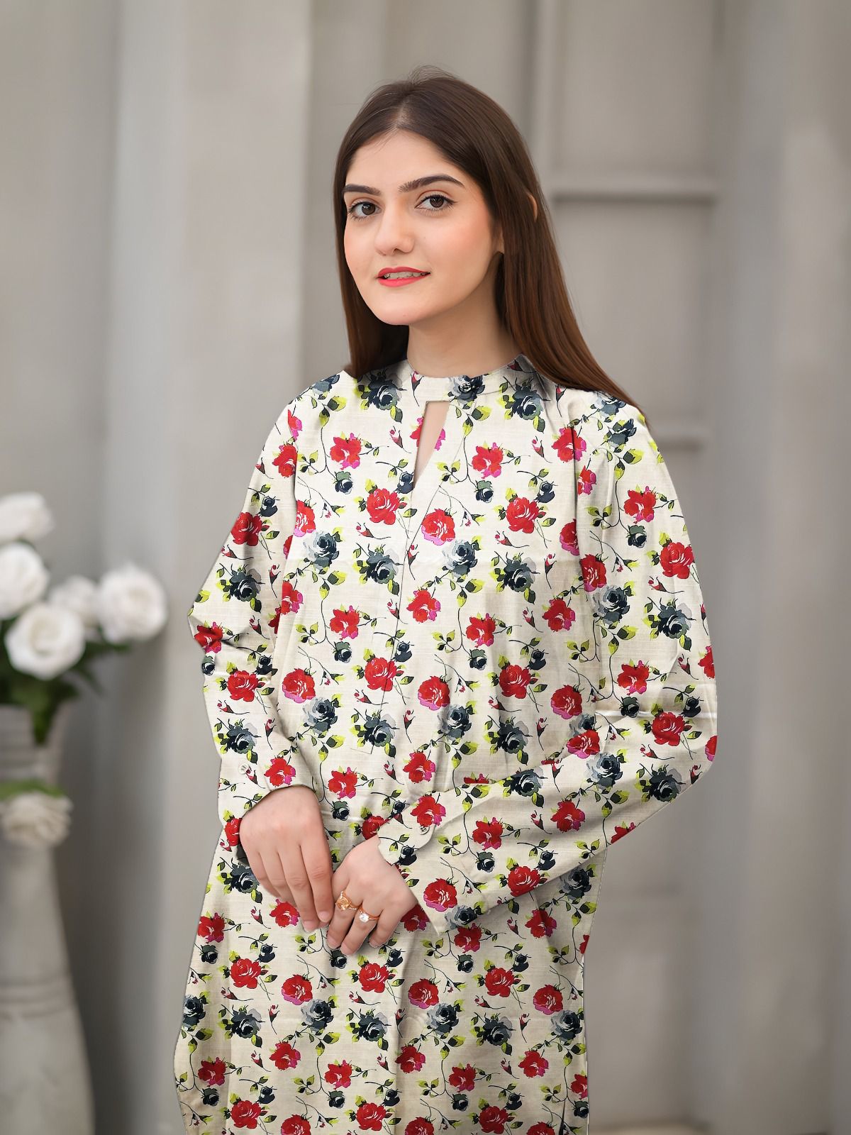 MARIA.B KHADDAR TWO PIECE